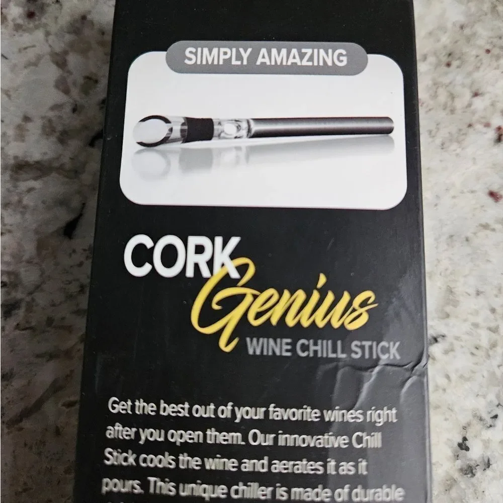 Cork Genius Wine Chill Stick